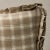 Contemporary Schumacher Crawford Check 20" Lumbar Pillow in Flax For Sale - Image 3 of 5