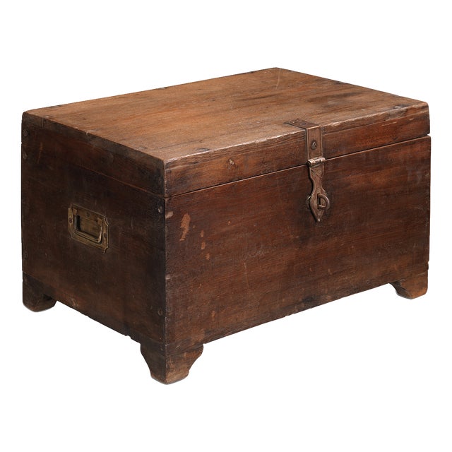 Vintage Box with Divider, 1940s For Sale