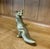 Vintage Brass Fox Figure For Sale - Image 4 of 5