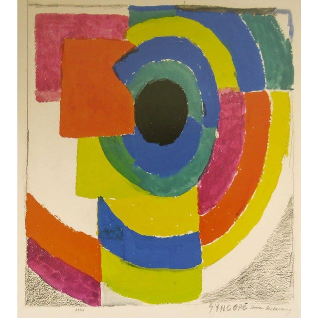 Sonia Delaunay, Original Exhibition Poster, Zlotowski Gallery, Paris, 2021, Print For Sale - Image 6 of 8