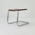 Mid century Bauhaus B37 stool designed by Mart stam for Bremshy 1960s Mart Stam B37 stool with seamless chromed tubular...