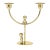 Whether used for special occasions or during everyday meals, this delightful double candlestick elevates an ordinary...