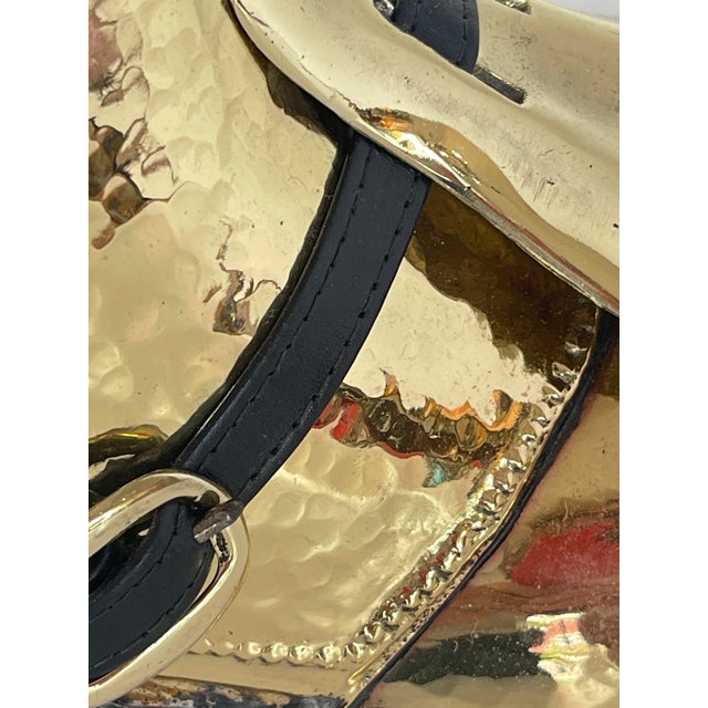 English Brass Boot Umbrella Stand, 1950s For Sale - Image 15 of 17