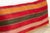 Indian Patan Striped Mashru Lumbar Pillow For Sale - Image 3 of 6