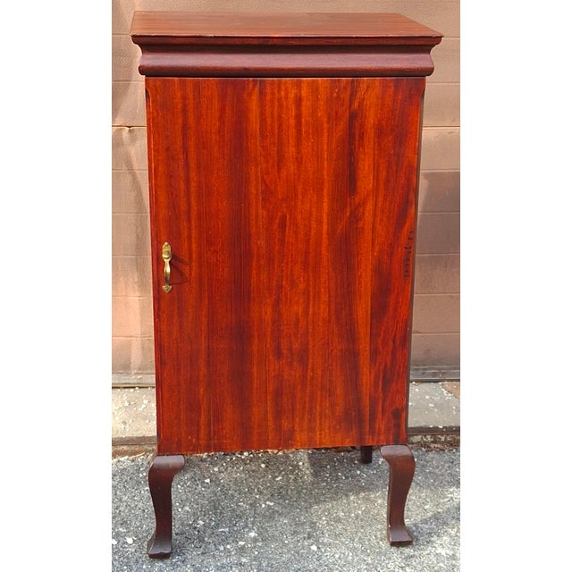 Victorian Refurbished Mahogany Sheet Music Cabinet, Ca 1900s For Sale - Image 12 of 16