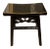 Contemporary Black Lacquer Butterfly Stool For Sale