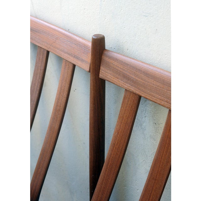 Vintage Two-Seater Sofa in Teak, 1960s For Sale - Image 4 of 11