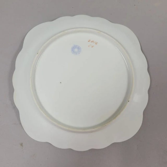 Austrian Marx & Gutherz Carlsbad Floral Luncheon Plates – Set of 4, Ca. 1890–1900 For Sale - Image 4 of 4