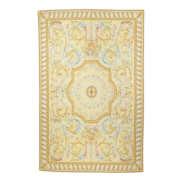 Aubusson Rug 6' X 9' For Sale