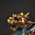 Bright Green Pair of Antique Gilt Cloisonné Guardian Lion Figurines, 2000g Total For Sale - Image 8 of 8