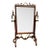 English Oak Floor Standing Dressing Mirror For Sale