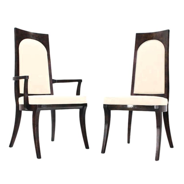 Mid-Century Modern Mastercraft Dining Chairs New Upholstery - Set of 6 ...
