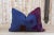 Myia Antique Indigo Grain Sack Pillow For Sale - Image 9 of 9