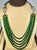 335 Carat 5-Strand Emerald Necklace with 6.5 Carat Diamond & Enamel in 14k Gold For Sale - Image 11 of 18
