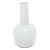 Contemporary Tall Celadon White Bottleneck Vase For Sale - Image 3 of 5