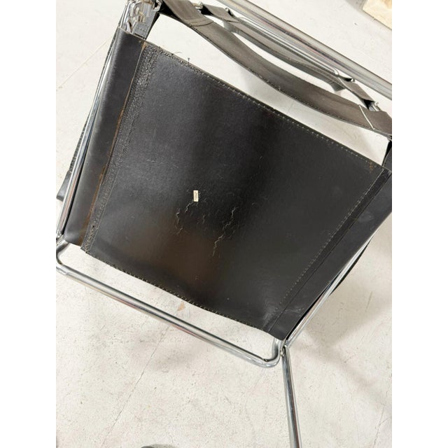 Metal Bauhaus Style Rocking Chair, France, 1970s For Sale - Image 7 of 8