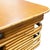 Restored Mid-Century Stacked Rattan Coffee Table W/ Rattan Wrapped Mahogany Top For Sale - Image 4 of 7