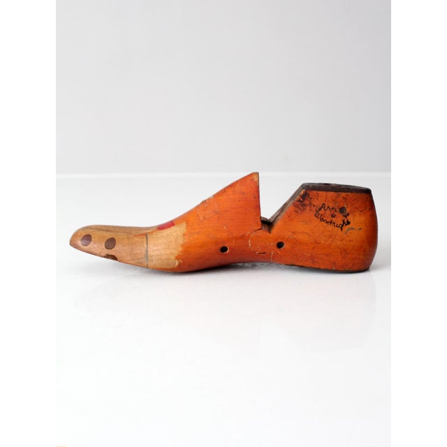 Antique Wooden Shoemaker's Shoe Last For Sale - Image 14 of 15