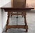 Wood Late 19th Spanish Walnut Dining Fratino Table With Iron Stretcher For Sale - Image 7 of 11