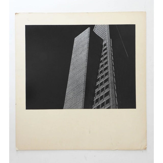 Mid-Century Modern Vintage 1982 Abstract Skyscraper Photograph For Sale - Image 3 of 4