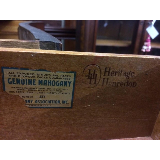 Vintage Dresser, Henredon Heritage Furniture For Sale - Image 10 of 15