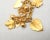 Vintage Signed Napier Goldtone Leaves Charm Bracelet For Sale In Philadelphia - Image 6 of 6