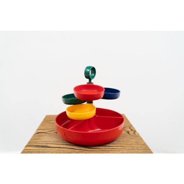 1970s Space Age Snack Tower by Emsa, 1970s For Sale - Image 5 of 9