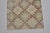 1950s Vintage Turkish Runner, Muted Pastel Diamond Lattice Pattern, Hand-Knotted Wool For Sale - Image 5 of 10