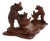 Antique Black Forest Swiss Bear Adjustable Bookshelf, 1880 For Sale