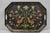Vintage Lida Bell Clark French Country Pa Dutch Hand Painted Toleware Metal Tray For Sale - Image 16 of 16