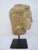 Jain Marble Tirthankara Spiritual India Head Karma Carved Stone Sculpture For Sale - Image 4 of 12