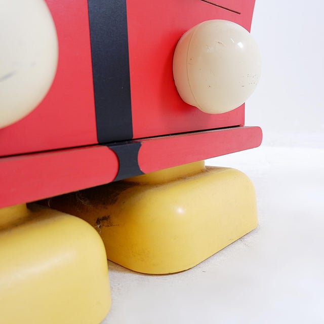 Mickey Mouse Chest of Drawers by Pierre Colleu for Starform, France, 1980s For Sale - Image 18 of 18