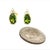 Traditional Natural Tourmaline Diamond Earrings 14k Gold 1.87 TCW Certified For Sale - Image 3 of 11