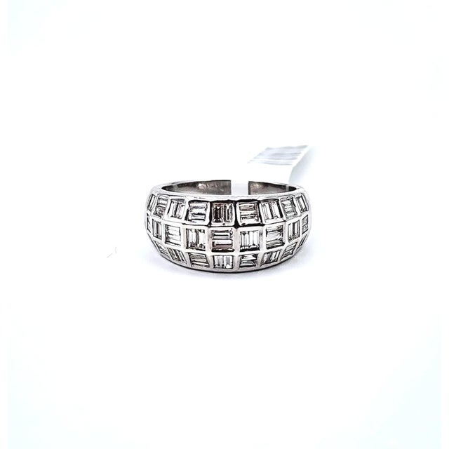 1.70 Ct Diamond Ring Size 6.75 For Sale - Image 9 of 9