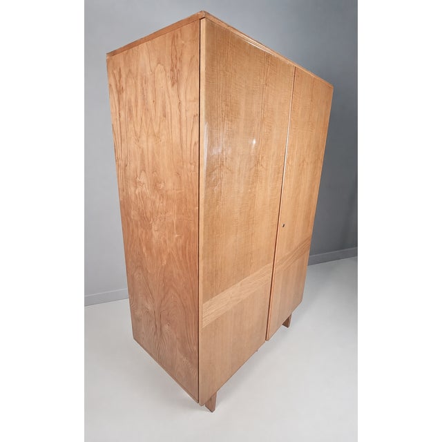 Brown Vintage Wardrobe from Francisek Mezulanik, 1960s For Sale - Image 8 of 10