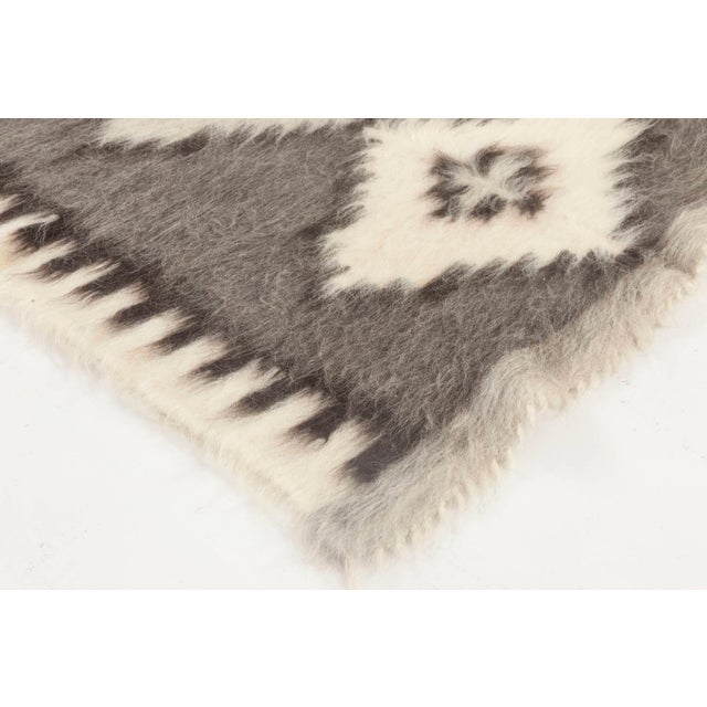 Animal Skin Contemporary European Folk Stamverband IV Goat Hair Rug by Doris Leslie Blau For Sale - Image 7 of 7