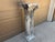 Weathered Neoclassical Cast-Concrete Corinthian Garden Pedestal For Sale - Image 12 of 16