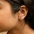 Haus of Brilliance 10K Yellow Gold 1/10 Cttw Diamond 'D' Initial Stud Earring For Sale - Image 4 of 5