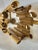 Vintage Palm Beach Regency Gaetano Sciolari Style Gilt Tole Chandelier For Sale - Image 11 of 12