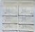 Set of 6 Mid 20th Century Off White Linen & Cotton Dining Napkins With Cut Work For Sale In New York - Image 6 of 16