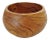 Simple Teak Wood Round Bowl For Sale