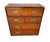 Handsome Campaign Chest constructed in two sections for ease of transport and fitted with classic brass hardware. The...