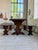 Walnut Table Set and Benches, 1890s, Set of 3 For Sale - Image 14 of 18