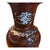 1950s 20th Century Asian Laquer and Mother of Pearl Inlay Vase For Sale - Image 5 of 9