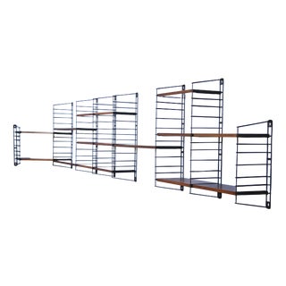 Dutch Modular Shelving Unit by A. Dekker for Tomado, 1960s For Sale