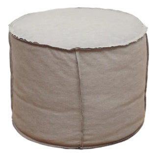 Maxim Small Round Pouf For Sale
