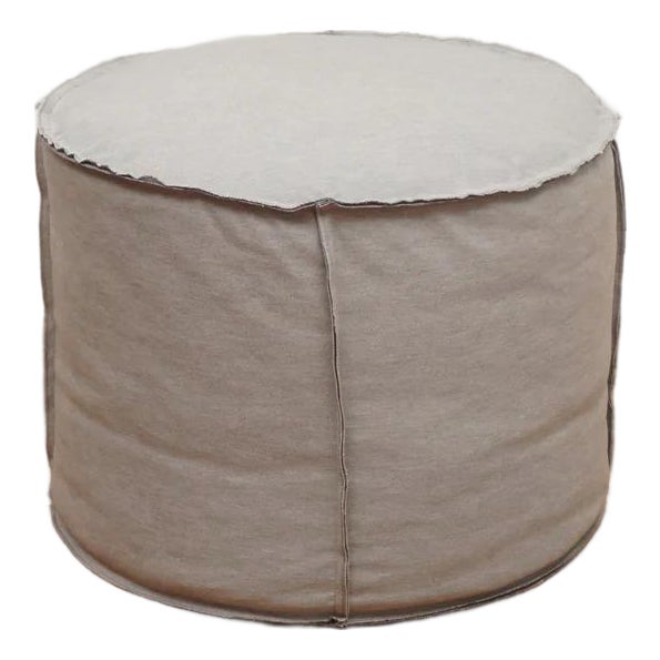 Maxim Small Round Pouf For Sale