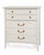 Chinoiserie Vintage Thomasville Faux Bamboo Highboy Dresser With Chinoiserie Fretwork & Brass Hardware For Sale - Image 3 of 8
