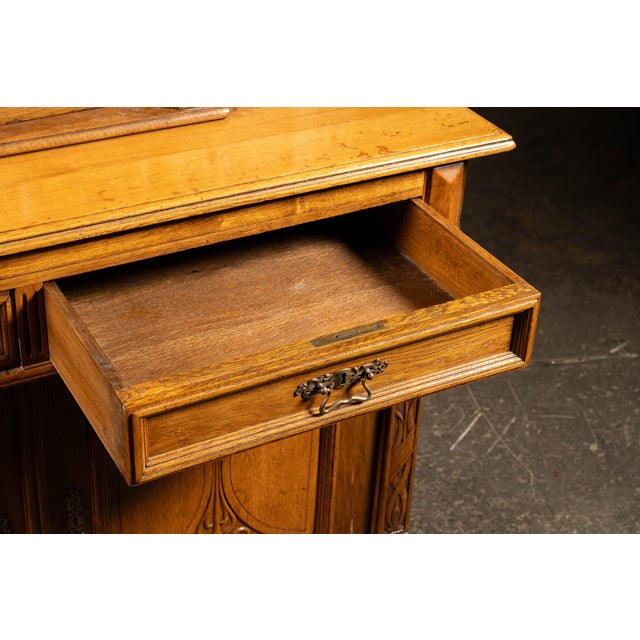 Late 19th Century German Gothic Revival Parlor Cabinet For Sale - Image 13 of 18