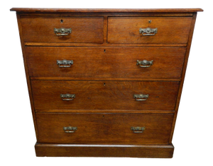 Victorian Oak Chest of Drawers